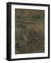 Mountainous Landscape with a Residential Compound-Bangda Dong-Framed Giclee Print