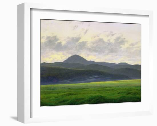 Mountainous Landscape-Caspar David Friedrich-Framed Giclee Print