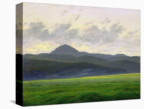 Mountainous Landscape-Caspar David Friedrich-Stretched Canvas