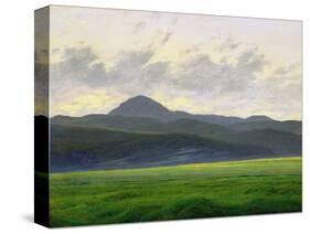 Mountainous Landscape-Caspar David Friedrich-Stretched Canvas