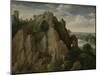 Mountainous Landscape-Lucas van Valckenborch-Mounted Art Print