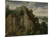 Mountainous Landscape-Lucas van Valckenborch-Mounted Art Print