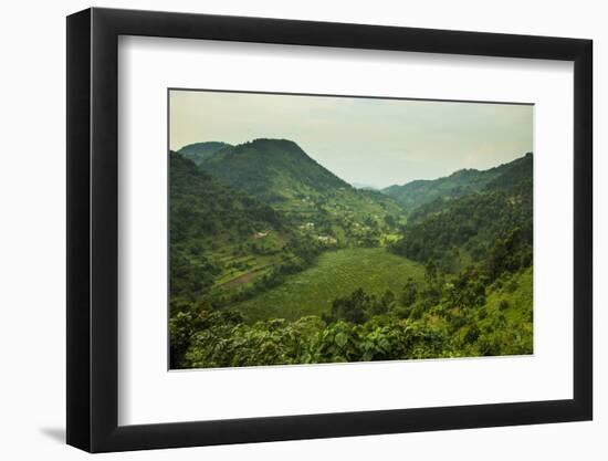 Mountainous Scenery in Southern Uganda, East Africa, Africa-Michael-Framed Photographic Print