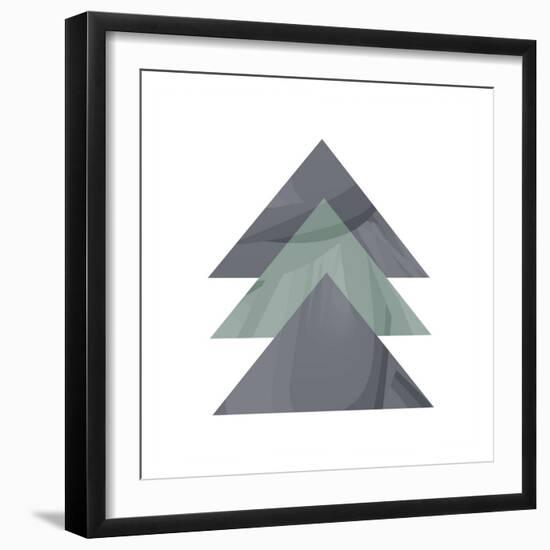 Mountains 2-Kimberly Allen-Framed Art Print