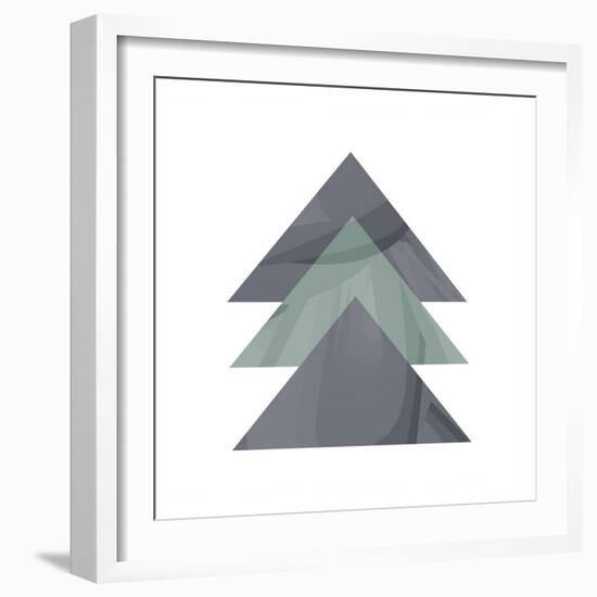 Mountains 2-Kimberly Allen-Framed Art Print