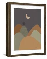 Mountains #3-Alisa Galitsyna-Framed Giclee Print