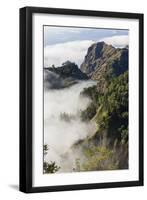 Mountains Above the Clouds, Santo Antao, Cape Verde-Peter Adams-Framed Premium Photographic Print