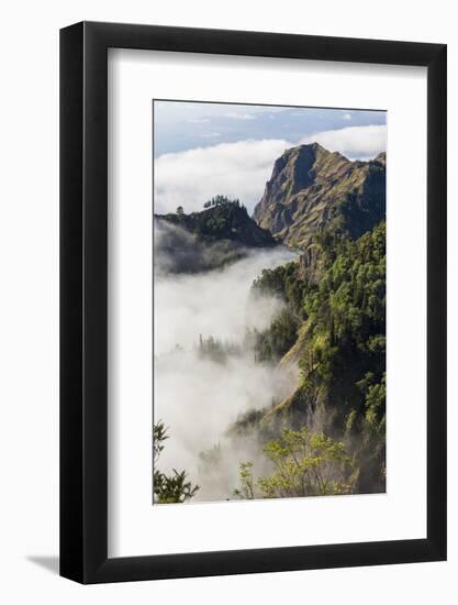 Mountains Above the Clouds, Santo Antao, Cape Verde-Peter Adams-Framed Photographic Print