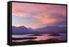 Mountains and Clouds View from South Eastern-null-Framed Stretched Canvas