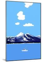 Mountains and lakes-Hiroyuki Izutsu-Mounted Giclee Print