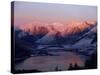 Mountains and Loch Duich Head at Dusk, Highlands, Scotland-Pearl Bucknell-Stretched Canvas