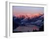 Mountains and Loch Duich Head at Dusk, Highlands, Scotland-Pearl Bucknell-Framed Photographic Print