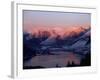 Mountains and Loch Duich Head at Dusk, Highlands, Scotland-Pearl Bucknell-Framed Photographic Print