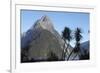 Mountains and Palm Trees Along Fjord-null-Framed Photographic Print