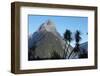 Mountains and Palm Trees along Fjord-Paul Souders-Framed Photographic Print