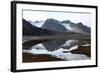 Mountains and Reflections at Magdelenefjord, Svalbard-David Lomax-Framed Photographic Print