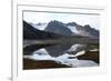 Mountains and Reflections at Magdelenefjord, Svalbard-David Lomax-Framed Photographic Print