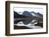 Mountains and Reflections at Magdelenefjord, Svalbard-David Lomax-Framed Photographic Print