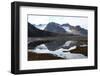 Mountains and Reflections at Magdelenefjord, Svalbard-David Lomax-Framed Photographic Print