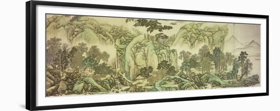 Mountains and River Without End (Part 1)-Cai Jia-Framed Premium Giclee Print