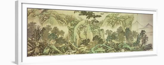 Mountains and River Without End (Part 1)-Cai Jia-Framed Premium Giclee Print