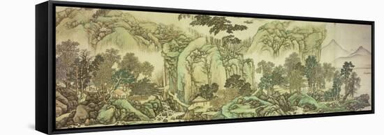 Mountains and River Without End (Part 1)-Cai Jia-Framed Stretched Canvas