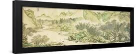 Mountains and River Without End (Part 3)-Cai Jia-Framed Giclee Print