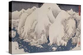 Mountains and Rivers of Kiso, 1857-Hashiguchi Goyo-Stretched Canvas