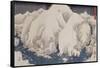 Mountains and Rivers of Kiso, 1857-Hashiguchi Goyo-Framed Stretched Canvas