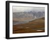 Mountains and Tundra in Fall Color, Denali National Park and Preserve, Alaska, USA-James Hager-Framed Photographic Print