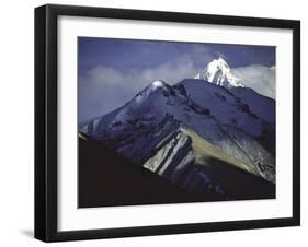 Mountains Around Everest, Tibet-Michael Brown-Framed Premium Photographic Print