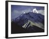 Mountains Around Everest, Tibet-Michael Brown-Framed Photographic Print