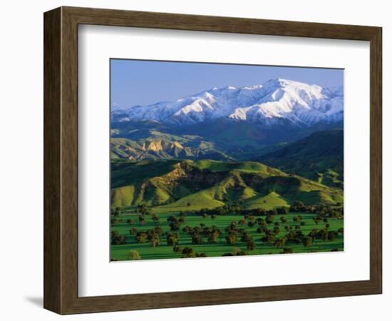 Mountains at Los Padres National Forest-Bruce Burkhardt-Framed Photographic Print