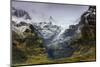 Mountains below the Vatnajokull glacier near Hofn, Iceland, Polar Regions-Alex Robinson-Mounted Photographic Print