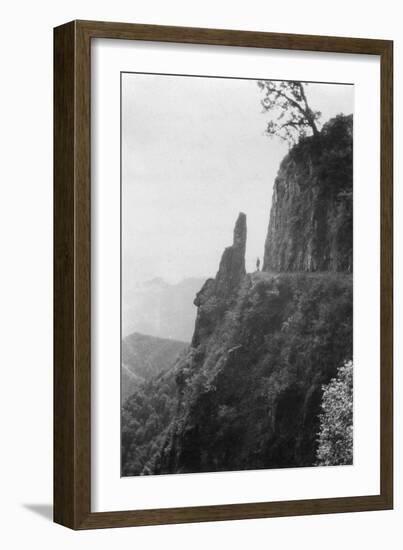 Mountains Between Kalsi and Chakrata, India, 1917-null-Framed Giclee Print