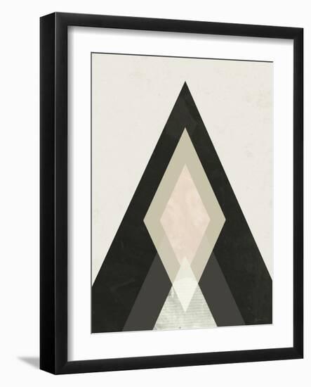 Mountains Beyond Mountains I-Green Lili-Framed Art Print