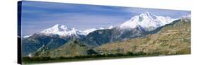 Mountains, Canton of Valais, Switzerland-null-Stretched Canvas
