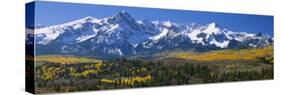 Mountains Covered in Snow, Sneffels Range, Colorado, USA-null-Stretched Canvas