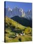 Mountains, Geisler Gruppe/Geislerspitzen, Dolomites, Trentino-Alto Adige, Italy, Europe-Gavin Hellier-Stretched Canvas