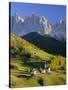 Mountains, Geisler Gruppe/Geislerspitzen, Dolomites, Trentino-Alto Adige, Italy, Europe-Gavin Hellier-Stretched Canvas