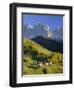 Mountains, Geisler Gruppe/Geislerspitzen, Dolomites, Trentino-Alto Adige, Italy, Europe-Gavin Hellier-Framed Photographic Print