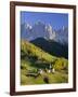 Mountains, Geisler Gruppe/Geislerspitzen, Dolomites, Trentino-Alto Adige, Italy, Europe-Gavin Hellier-Framed Photographic Print