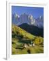 Mountains, Geisler Gruppe/Geislerspitzen, Dolomites, Trentino-Alto Adige, Italy, Europe-Gavin Hellier-Framed Photographic Print