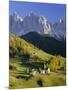 Mountains, Geisler Gruppe/Geislerspitzen, Dolomites, Trentino-Alto Adige, Italy, Europe-Gavin Hellier-Mounted Photographic Print