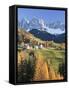 Mountains, Geisler Gruppe/ Geislerspitzen, Dolomites, Trentino-Alto Adige, Italy-Gavin Hellier-Framed Stretched Canvas