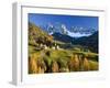 Mountains, Geisler Gruppe/ Geislerspitzen, Dolomites, Trentino-Alto Adige, Italy-Gavin Hellier-Framed Photographic Print