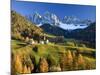 Mountains, Geisler Gruppe/ Geislerspitzen, Dolomites, Trentino-Alto Adige, Italy-Gavin Hellier-Mounted Photographic Print