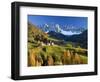 Mountains, Geisler Gruppe/ Geislerspitzen, Dolomites, Trentino-Alto Adige, Italy-Gavin Hellier-Framed Photographic Print