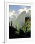 Mountains in Europe, 1876-Carlos de Haes-Framed Giclee Print