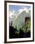 Mountains in Europe, 1876-Carlos de Haes-Framed Giclee Print